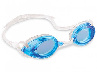 Intex 55684-blue — Окуляри для плавання, від 8 років. Блакитні