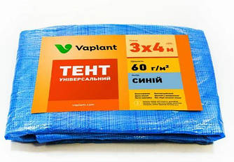 Welltex-Vaplant tent-60-3x4 (Довжина 300 x Ширина 400 см) Тент універсальний, тарпаулін — підстилка, 60 г/м2