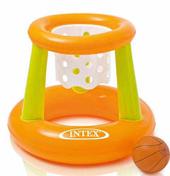Intex 58504 (67 x 55см) надувне баскетбольне кільце на воді
