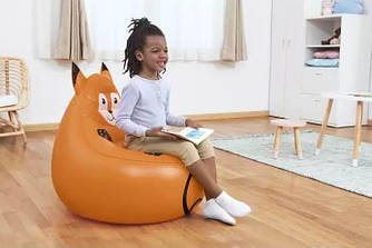 Bestway 75116-fox (72 x 72 x 72 см) Надувне крісло, оранжеве
