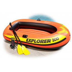 Intex 58332 (211 x 117 x 41 см) Надувний човен Explorer 300 Set