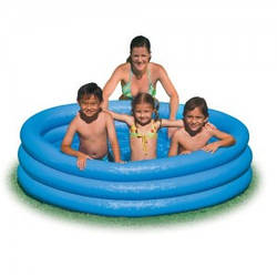 Intex 58446 (Діаметр 168 x Висота 41 см) Надувний дитячий басейн
