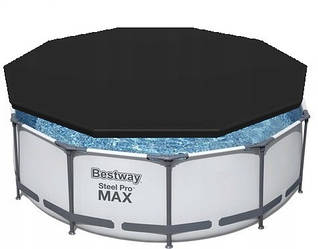 Bestway 56406-3 New (Діаметр 305 x Висота 76 см) Каркасний басейн Steel Pro Frame Pool