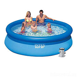 Intex 28108 (Діаметр 244 x Висота 61 см) Надувний басейн Easy Set