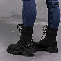 Ботинки женские Fashion Horseshoe 3368 39 размер 25 см Черный g