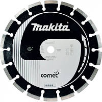 Круг отрезной Makita алмазный COMET по асфальту сегментный 350х25,4(20) мм, сухой/мокрый рез (B-13275)