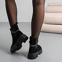 Ботинки женские Fashion Soprano 3843 36 размер 23,5 см Черный g