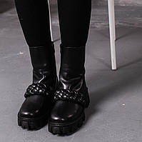 Черевики жіночі зимові Fashion Celeste 3398 36 розмір 23,5 см Чорний g
