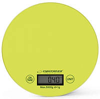 Весы кухонные Esperanza EKS003G 5 кг зеленые g
