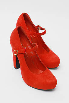 Туфлі жіночі червоного кольору 176304M