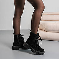 Ботинки женские зимние Fashion Gina 3856 41 размер 26 см Черный g