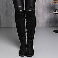 Ботфорти жіночі зимові Fashion Abu 3890 36 розмір 23,5 см Чорний g