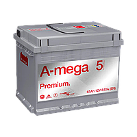Аккумулятор авто Мегатекс A-mega Premium (M5) 6СТ-65-А3 (прав) ТХП 640
