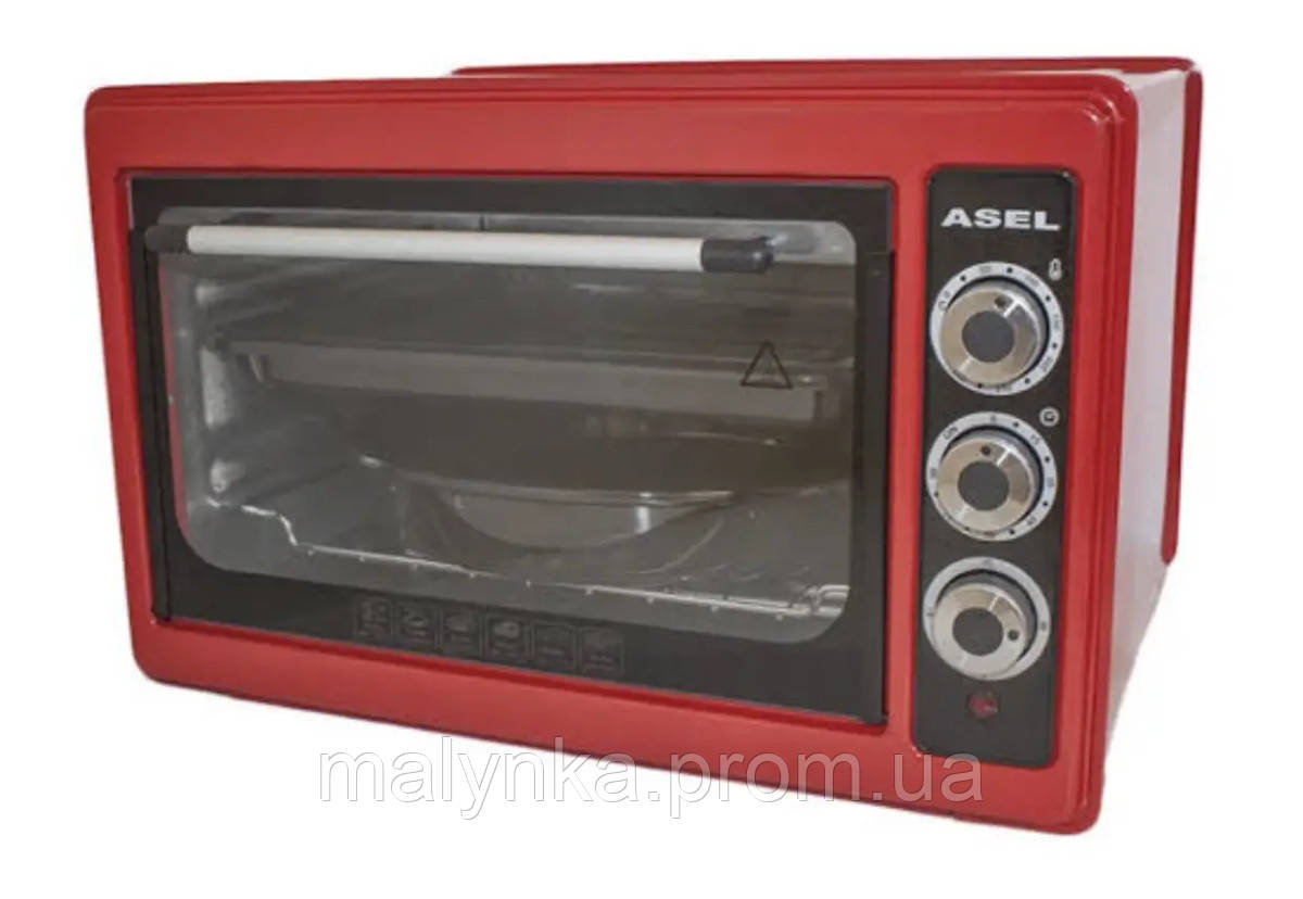 Духовка електрична Asel AF-33-23-red 33 л червона g
