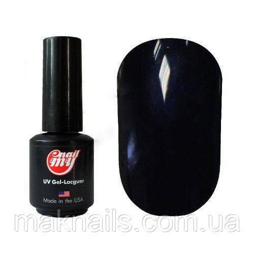 Гель-лак My Nail System № 61 темно-синий кобальт с небольшим микроблеском 9мл
