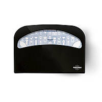 Диспенсер Rulopak для паперових покриттів на унітаз, пластиковий, чорний, 40,5*28*3см.