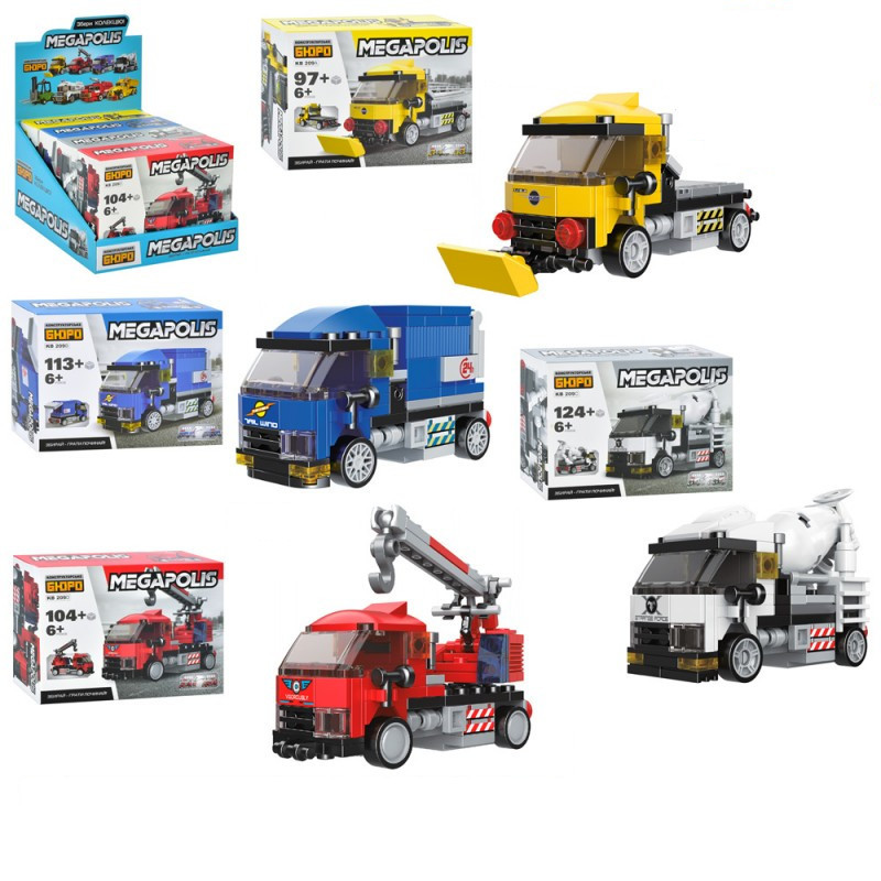 Конструктор Спецтехника Limo Toy KB-209 4 шт/уп l (ID#2207790518), цена ...