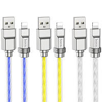 Дата кабель Hoco U113 Solid 2.4A USB to Lightning (1m)