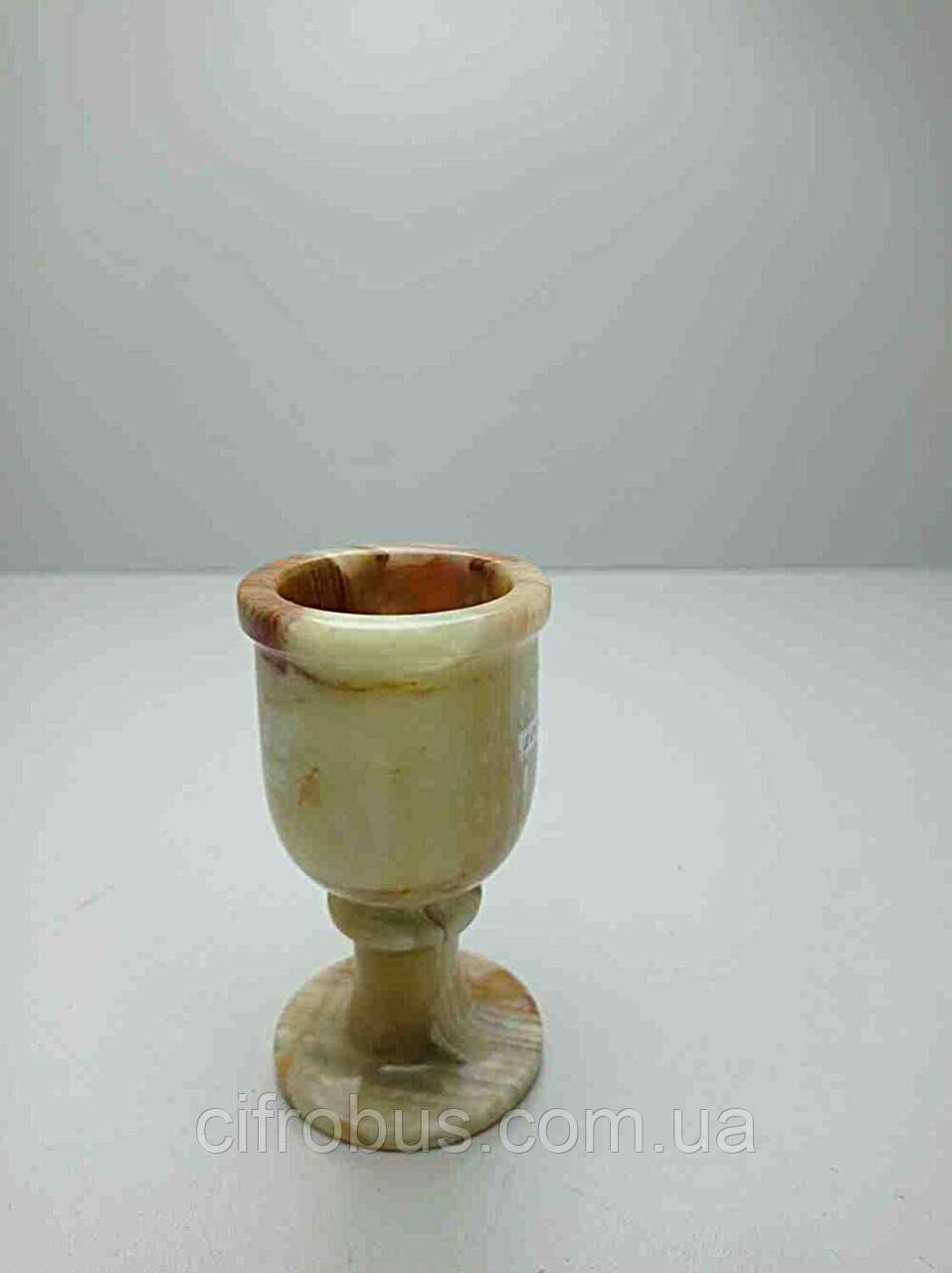 Б/У Підсвічник із оніксу, фото 1