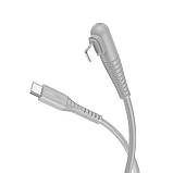 Дата кабель Borofone BX105 Corriente 60W Type-C to Type-C (1m), фото 3