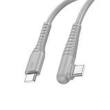 Дата кабель Borofone BX105 Corriente 60W Type-C to Type-C (1m), фото 4