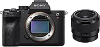 Фотоапарат Sony A7R IV ILCE7RM4B + Sony FE 50 mm f/1.8 - SEL50F18F