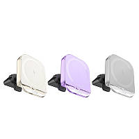 Автотримач з БЗП Hoco HW17 Crystal (air outlet)