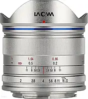 Об'єктив Laowa Venus Optics C-Dreamer Lightweight 7,5mm f/2,0 srebrny (Micro 4/3)
