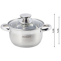 Набір кухонного посуду Ofenbach KM-100003 4 предмети g