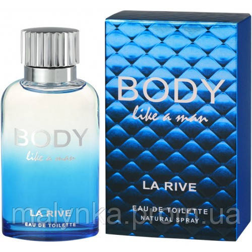 Чоловіча туалетна вода 90 мл LA RIVE BODY LIKE A MAN 234299 g