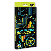 Набір кольорових олівців YES Ultrex 290636 12 кольорів g