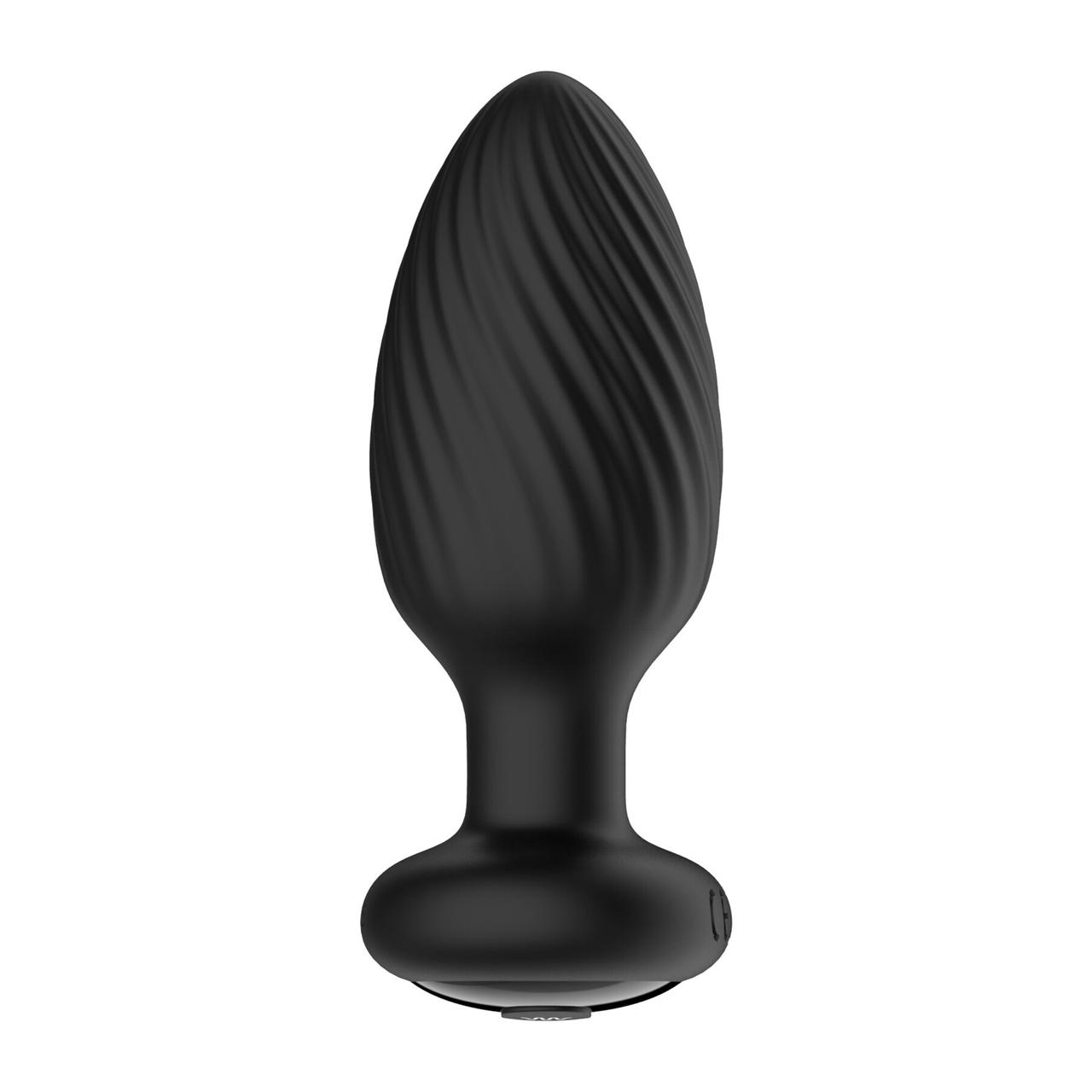Анальна пробка Nexus TORNADO Medium, ротація + вібрація, пульт ДК 18+