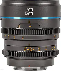 Sirui Night Walker 55mm T1.2 S35 Cine Lens Sony E-Mount Metal Grey | filmowy