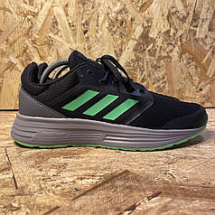 Adidas Galaxy 5 Core Black / Screaming Green / Grey Three