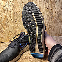 Nike Downshifter 12 Dark Smoke Grey Laser Blue, фото 3