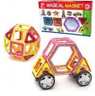 Магнитный конструктор MAGICAL MAGNET 3D 40 деталей Детские магнитные конструкторы Магниты конструктор для
