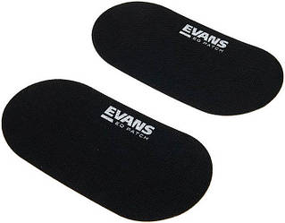 Кік-пед для бас-барабана EVANS EQPB2 EQ PATCH BLACK DOUBLE