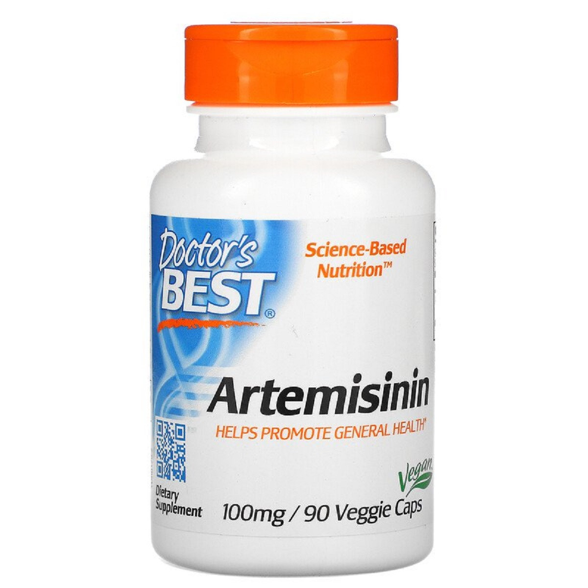 Артемізінін, Artemisinin, Doctor's Best, 100 мг, 90 вегетаріанських капсул