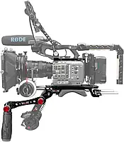 Shape Sony PXW-FX6 (FX6BT) | Rig naramienny do kamery FX6 z płytką baseplate 15mm, płytką górną i rączką