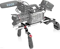 Shape Sony PXW-FX6 (FX6SM) | Rig naramienny do kamery FX6 z płytką baseplate 15mm i rączkami