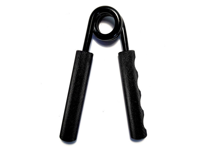 Кистьовий еспандер EasyFit Hand Grip PRO 75 кг чорний (165 lb)