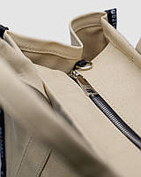 Женская сумочка, клатч отличное качество Marc Jacobs The Jacquard Medium Tote Bag Beige 32 х 24 х 14 см