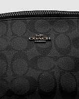 Мужская сумка и барсетка отличное качество Coach Charter Belt Bag Signature Belt Bag Charcoal Blue 31 х 14.5