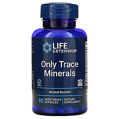 Мінерали, Only Trace Minerals, Life Extension, 90 вегетаріанських капсул