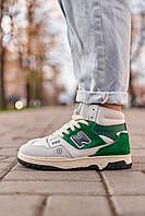 Зимние кроссовки New Balance 650 Hight Green White Fur