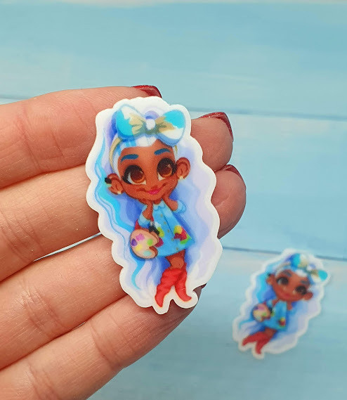 Серединка для бантів -4 см- Hairdorables Dolls (Хаїрдораблес), шт, Різнокольоровий