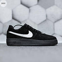 Зимние мужские кроссовки Nike Air Force Low Winter Black