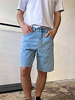 Джинсовые шорты мужские прямые повседневные бриджи летние Martin синие