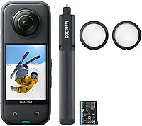 Відеокамера INSTA360 X3 ALL-PURPOSE KIT - KAMERA 360 STOPNI + DODATKOWY + 2w1 INVISIBLE SELFIE STICK ZE