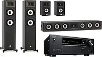 Домашній кінотеатр ONKYO TX-NR6100 CZARNY + JBL STAGE A180/A135C/A120